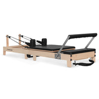 Contour Folding Wooden Pilates Reformer Machine (Black)