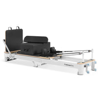 Contour Pro Folding Aluminium Pilates Reformer Machine (Black)