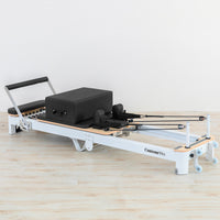 Contour Pro Folding Aluminium Pilates Reformer Machine (Black)